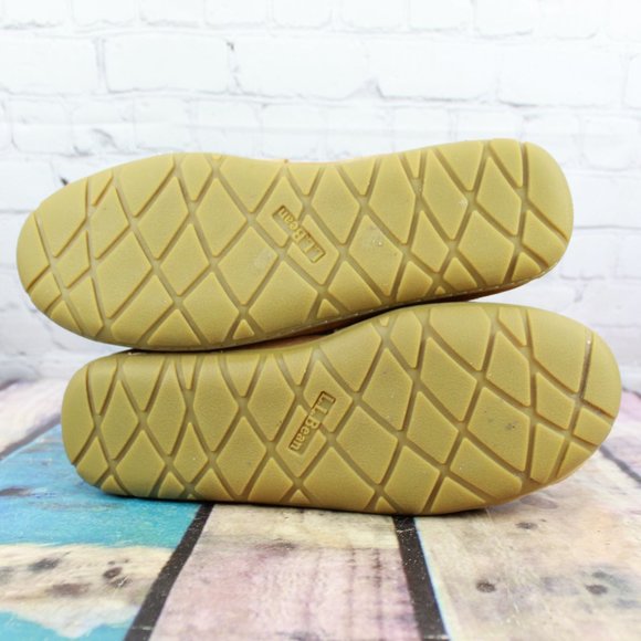 LL BEAN Wicked Good Camp Moccasins Slippers Sz 11 - Picture 7 of 9